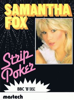 Logo: Samantha Fox Strip Poker