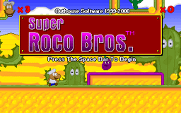Logo: Super Roco Bros.