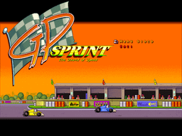 Logo: GP Sprint: The Sound of Speed