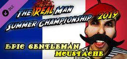 Logo: The Real Man Summer Championship 2019: Epic Gentleman Moustache