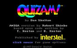 Logo: Quizam!
