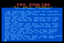 Logo: Pro Bowling