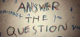 Logo: Answer The Question