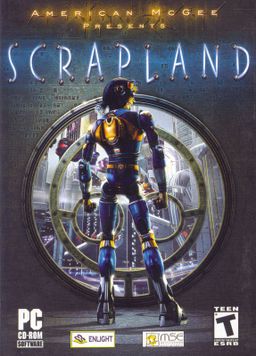 Logo: American McGee presents Scrapland