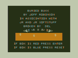 Logo: Buried Buxx