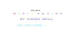 Logo: Night Flight