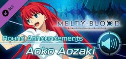 Logo: Melty Blood: Type Lumina - Aoko Aozaki Round Announcements