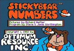 Logo: Stickybear: Numbers