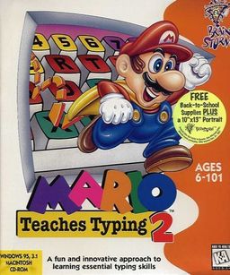 Logo: Mario Teaches Typing 2