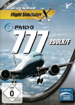 Logo: PMDG 777-200LR/F