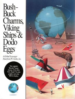 Logo: BushBuck Charms, Viking Ships & Dodo Eggs