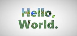 Logo: Hello, World.