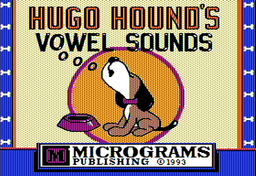 Logo: Hugo Hound's Vowel Sounds