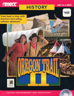 Logo: Oregon Trail II