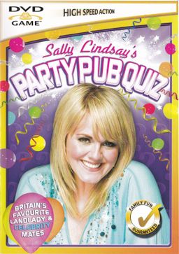 Logo: Sally Lindsay's Party Pub Quiz
