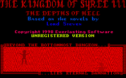 Logo: The Kingdom of Syree III: The Depths of Hell