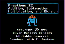 Logo: Fractions II: Addition, Subtraction, Multiplication, and Division