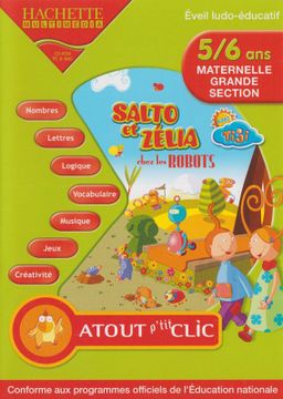 Logo: Atout p'tit Clic: Salto et Zélia chez les Robots