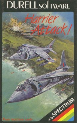 Logo: Harrier Attack!