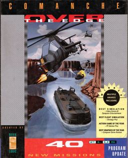 Logo: Comanche: Over the Edge