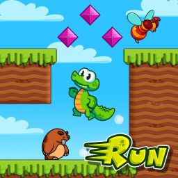 Logo: Croc's World Run