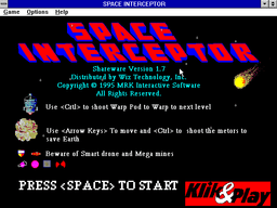 Logo: Space Interceptor
