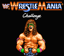 Logo: WWF Wrestlemania Challenge