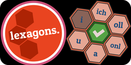 Logo: lexagons