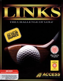 Logo: Links: The Challenge of Golf