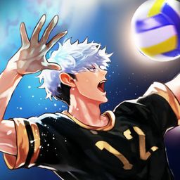 Logo: The Spike: Volleyball Story
