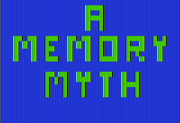 Logo: A Memory Myth