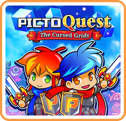 Logo: PictoQuest: The Cursed Grids