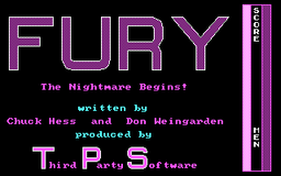 Logo: Fury: The Nightmare Begins!