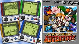 Logo: Pixel Game Maker Series: Cham The Cat Adventure