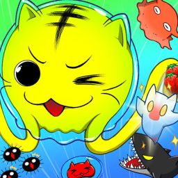 Logo: Nyan-Jelly Get & Float: Decorate with sweets!