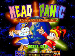 Logo: Head Panic: Polly & Sally Adventure