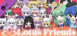 Logo: Touhou Genso Wanderer: Lotus Labyrinth R - Added Partners "Lotus Friends"