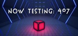 Logo: Now Testing: 407