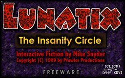 Logo: Lunatix: The Insanity Circle