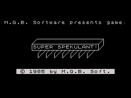 Logo: Super Spekulant