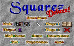 Logo: Squarez Deluxe!