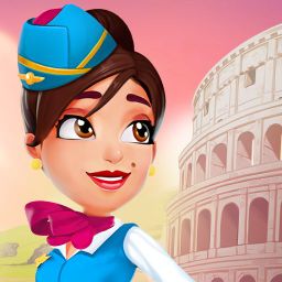 Logo: Amber's Airline: 7 Wonders