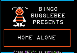 Logo: Bingo Bugglebee Presents: Home Alone