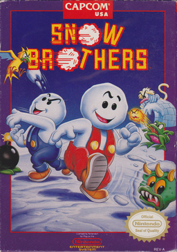 Logo: Snow Bros. Nick & Tom