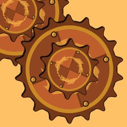 Logo: Steampunk Idle Spinner