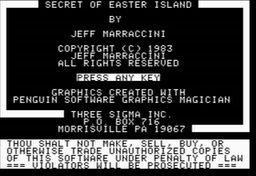 Logo: Secret of Easter Island