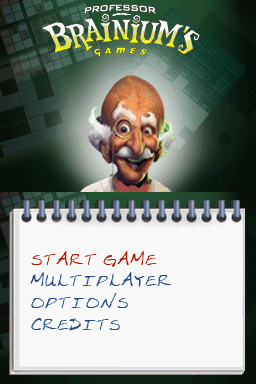 Logo: Professor Brainium's Games