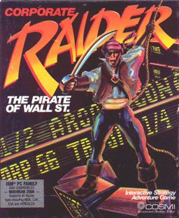 Logo: Corporate Raider: The Pirate of Wall St.
