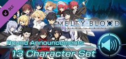 Logo: Melty Blood: Type Lumina - Round Announcements - 13 Character Set