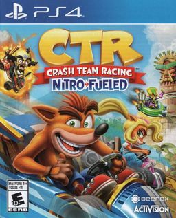 Logo: CTR: Crash Team Racing - Nitro-Fueled